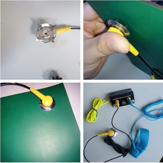 esd mat grounding cord